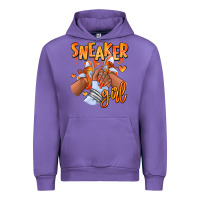 Tulip orange galaxy sneaker girl afro woman Urban Hoodie - RanaPortraitStore