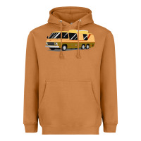 Meerkat 1970s gmc motorhome gmc motorhome Heavyweight Hoodie - artisFamous