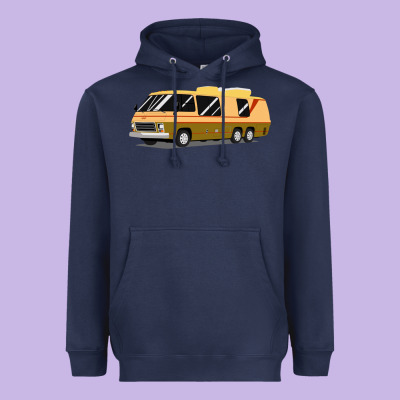 1970s Gmc Motorhome Gmc Motorhome Heavyweight Hoodie Designed By Artisfamous