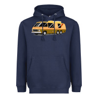 Navy 1970s gmc motorhome gmc motorhome Heavyweight Hoodie - artisFamous