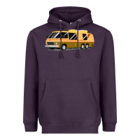 Plum 1970s gmc motorhome gmc motorhome Heavyweight Hoodie - artisFamous