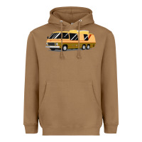 Toasted Coconut 1970s gmc motorhome gmc motorhome Heavyweight Hoodie - artisFamous