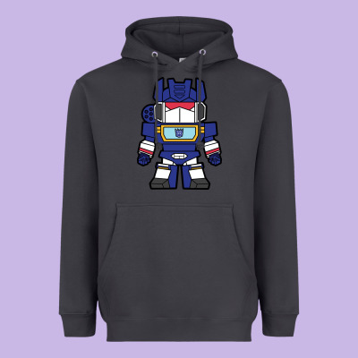 Soundwave Transformers Chibi Heavyweight Hoodie Designed By Artisfamous