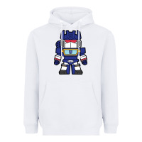 White soundwave transformers chibi Heavyweight Hoodie - artisFamous