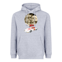 Heather Grey go speed racer go go!!!   speed racer Heavyweight Hoodie - artisFamous