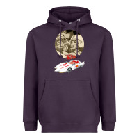Plum go speed racer go go!!!   speed racer Heavyweight Hoodie - artisFamous