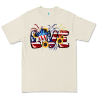 Bone Love 4th of july Premium Tee - CowGirlArtShop