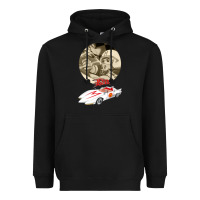 Black go speed racer go go!!!   speed racer Heavyweight Hoodie - artisFamous