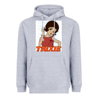 Heather Grey go trixie go!   speed racer Heavyweight Hoodie - artisFamous