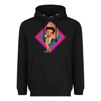 Black betty boop Heavyweight Hoodie - artisFamous