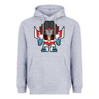 Heather Grey starscream chibi Heavyweight Hoodie - artisFamous