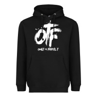 Black OTF Heavyweight Hoodie - artisFamous