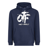 Navy OTF Heavyweight Hoodie - artisFamous