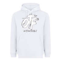 White OTF Heavyweight Hoodie - artisFamous