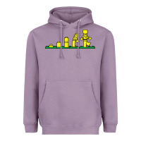 Lavender evolution of lego Heavyweight Hoodie - artisFamous