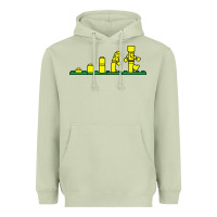Matcha evolution of lego Heavyweight Hoodie - artisFamous