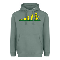 Sage evolution of lego Heavyweight Hoodie - artisFamous