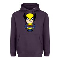 Plum wolverine Heavyweight Hoodie - artisFamous