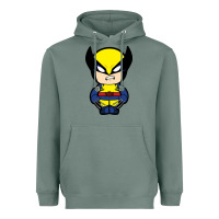 Sage wolverine Heavyweight Hoodie - artisFamous