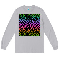 Moon Dust zebra glitter seamless pattern Long Sleeve Tee - BundleAndBundleShop