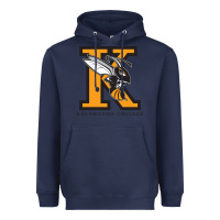 Navy kalamazoo college Heavyweight Hoodie - artisFamous