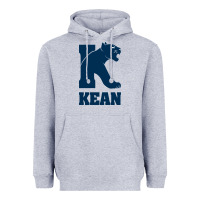Heather Grey kean university Heavyweight Hoodie - artisFamous