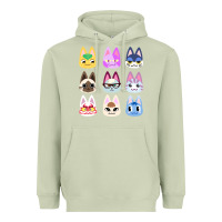Matcha animal crossing cute cats animal crossing new horizons Heavyweight Hoodie - artisFamous