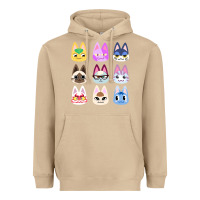 Mushroom animal crossing cute cats animal crossing new horizons Heavyweight Hoodie - artisFamous