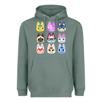 Sage animal crossing cute cats animal crossing new horizons Heavyweight Hoodie - artisFamous