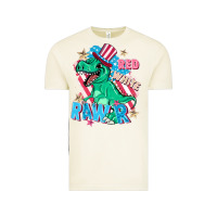 Vintage Arctic Red white rawr Vintage Tee - FaDigitalArtStudio