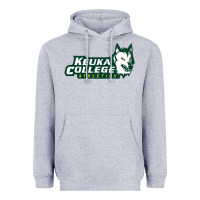 Heather Grey keuka college Heavyweight Hoodie - artisFamous