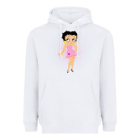 White betty boop Heavyweight Hoodie - artisFamous