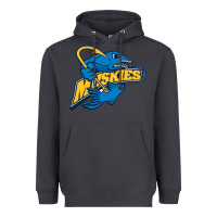 Smoke lakeland university muskies Heavyweight Hoodie - artisFamous