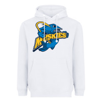 White lakeland university muskies Heavyweight Hoodie - artisFamous
