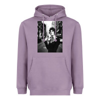 Lavender linda evangelista fashion model Heavyweight Hoodie - artisFamous