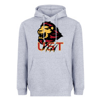 Heather Grey university of saint thomas spirit Heavyweight Hoodie - artisFamous