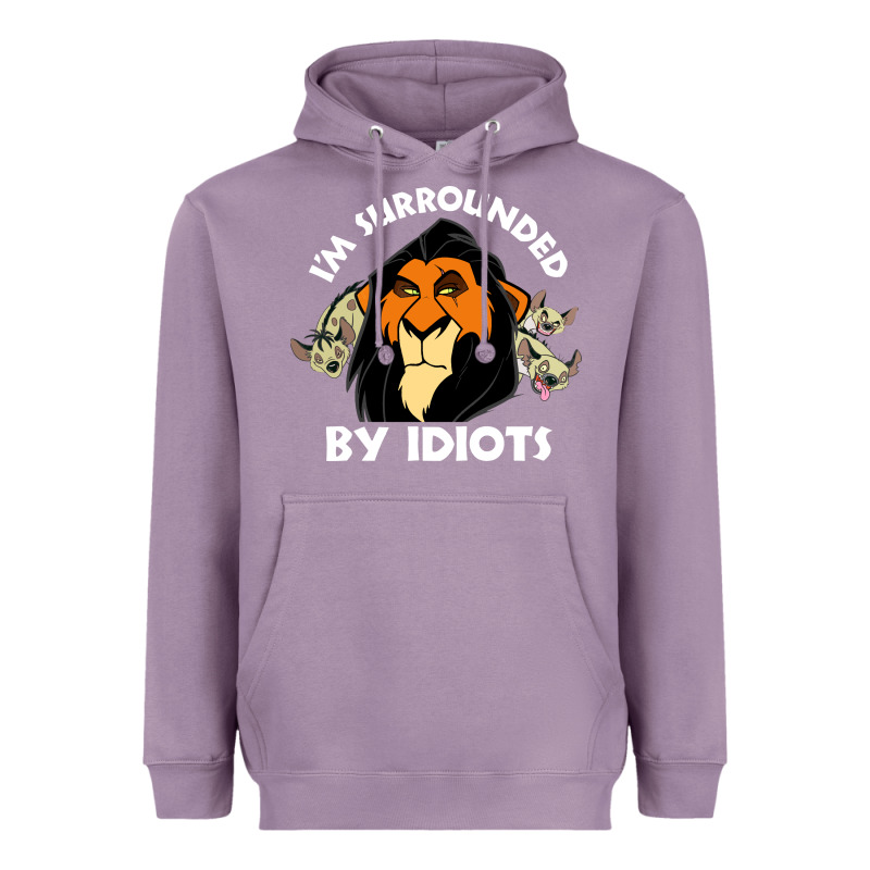 Surrounded By Idiots Book Heavyweight Hoodie by artisFamous | Teevron