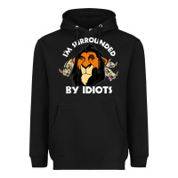 Black surrounded by idiots book Heavyweight Hoodie - artisFamous