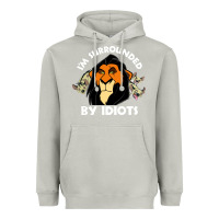 Moon Dust surrounded by idiots book Heavyweight Hoodie - artisFamous