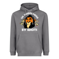 Storm surrounded by idiots book Heavyweight Hoodie - artisFamous