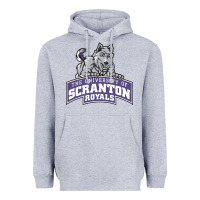 Heather Grey university of scranton Heavyweight Hoodie - artisFamous