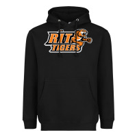 Black rit athletics Heavyweight Hoodie - artisFamous