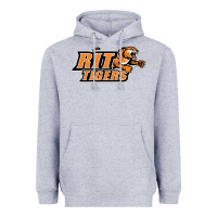 Heather Grey rit athletics Heavyweight Hoodie - artisFamous