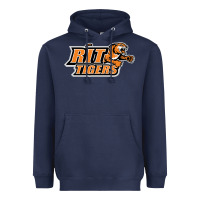 Navy rit athletics Heavyweight Hoodie - artisFamous