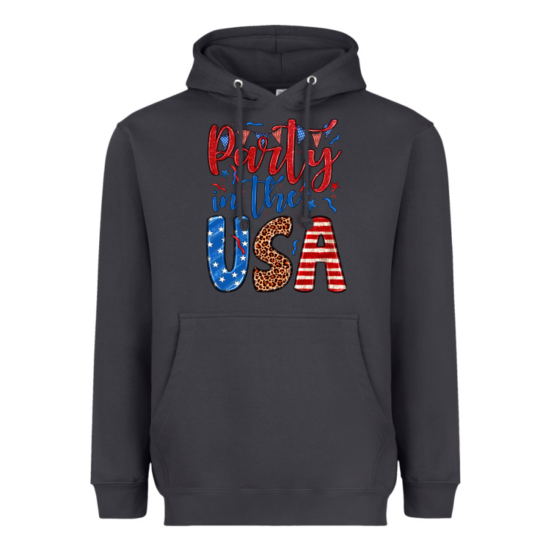 Party In The Usa Heavyweight Hoodie by JahusDesignShop | Teevron