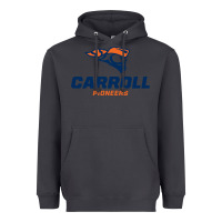 Smoke carroll university pioneers Heavyweight Hoodie - artisFamous