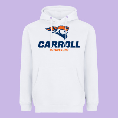 Carroll University Pioneers Heavyweight Hoodie Designed By Artisfamous