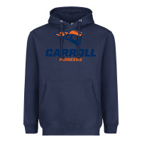 Navy carroll university pioneers Heavyweight Hoodie - artisFamous