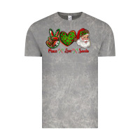Cloud Rock peace love santa Vintage Tee - RanaPortraitStore