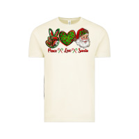 Vintage Arctic peace love santa Vintage Tee - RanaPortraitStore